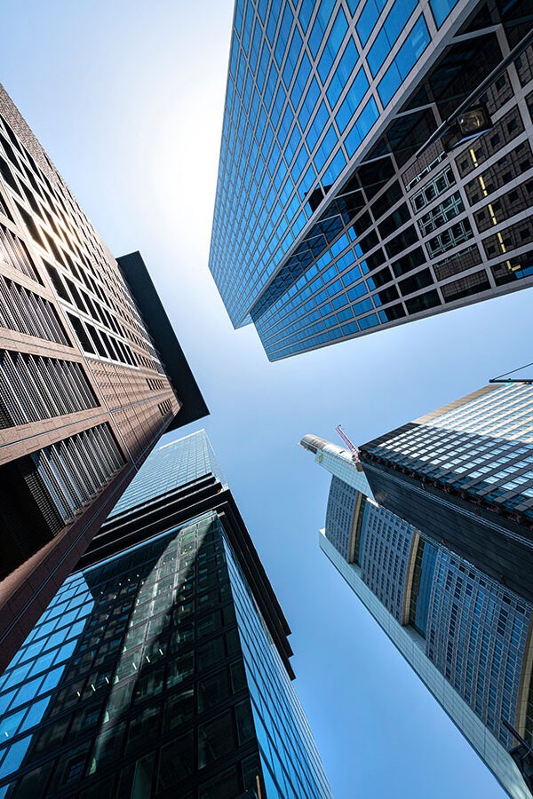 Bürogebäude und Gewerbeimmobilien in Frankfurt